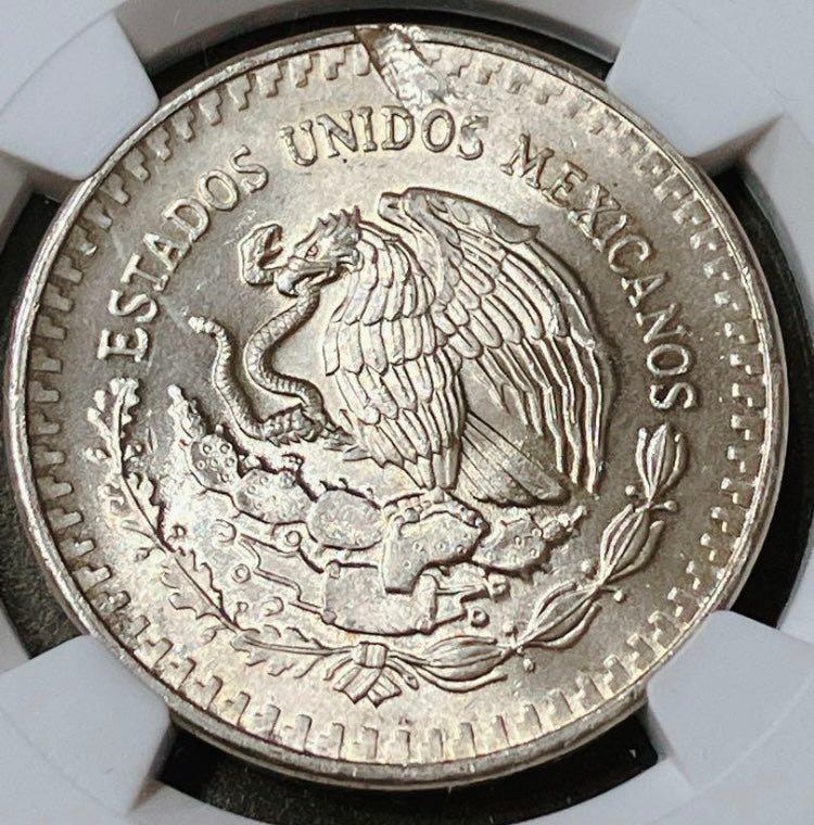 1984年 メキシコ 1オンス銀貨 MS 65 1984年 メキシコ 1オンス銀貨 MS 65
