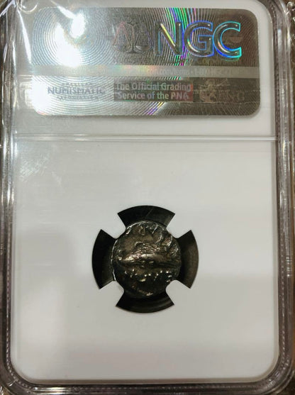 紀元前4世紀 トロアス・アビドス銀貨【アポロ神／鷲｜NGC XF｜Strike:3/5 Surface:4/5｜3.57g】