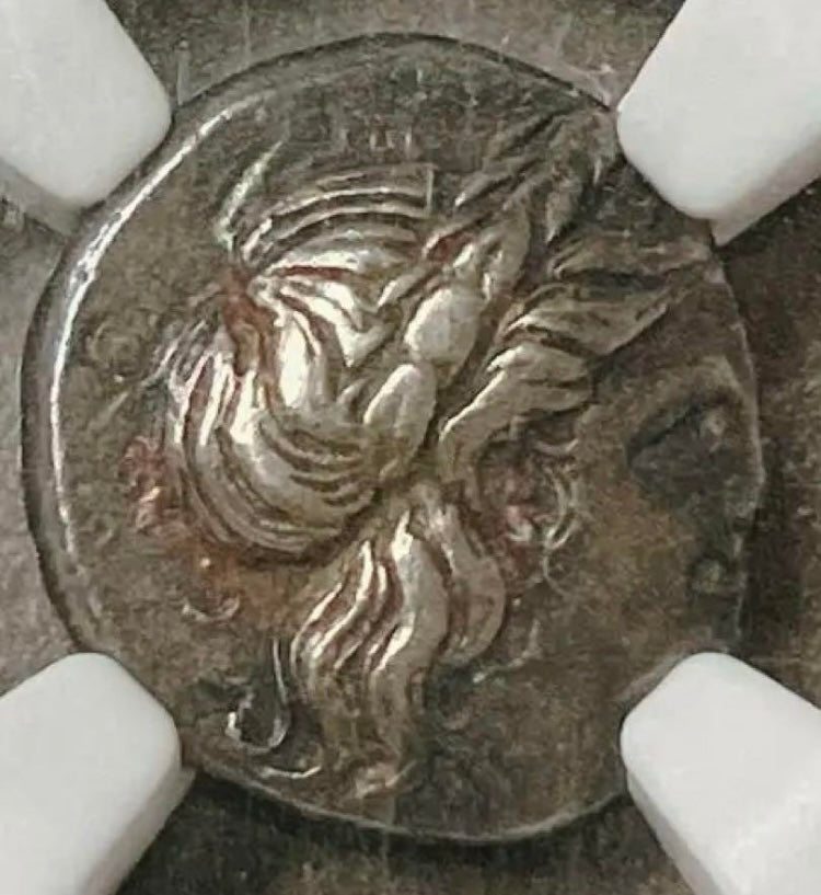紀元前4世紀 トロアス・アビドス銀貨【アポロ神／鷲｜NGC XF｜Strike:3/5 Surface:4/5｜3.57g】