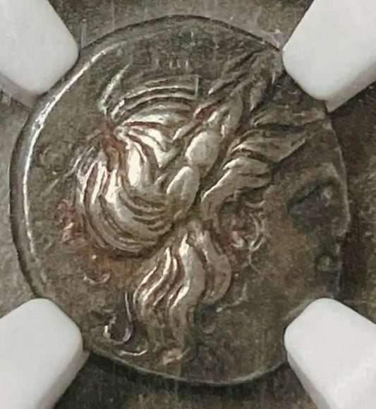 紀元前4世紀 トロアス・アビドス銀貨【アポロ神／鷲｜NGC XF｜Strike:3/5 Surface:4/5｜3.57g】